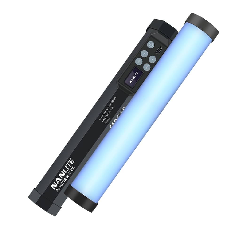 NANLITE PavoTube II 6C LEDライト Amazon.com : NANLITE PavoTube II 6C LED RGB Tube, 2700K