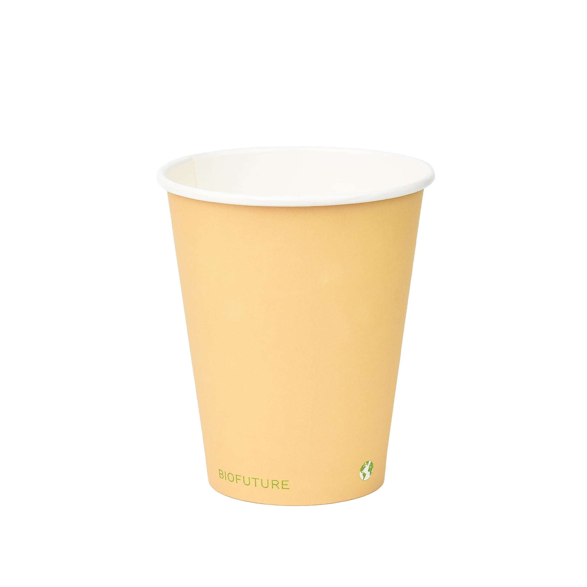 BIOFUTURE 1000 Pack 8oz Disposable Paper Cups โ Biodegradable