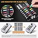 Upgraded 300A 12 Way Blade Fuse Block Fuse Box with 2 Positive Power Inputs Negative Bus, ELECTOP 12 Circuit Fuse Holder ATC/ATO Fuse Block Panel with LED Indicator for 12V/24V Car Truck Boat Marine