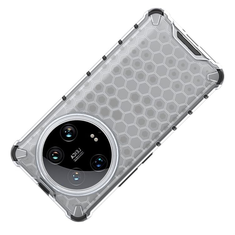Image of Hard PC Back Case Cover for Xiaomi Mi 14 Ultra 5G Anti Slip Ultra Thin Shockproof Reinforced Corners (Polycarbonate|Transparent)