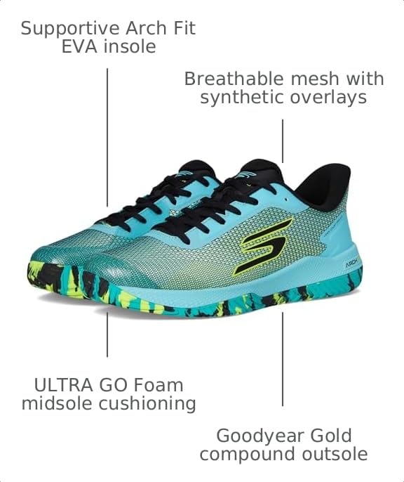 Image of Skechers Men's Pickleball Viper Court Pro 2.0 Sneaker