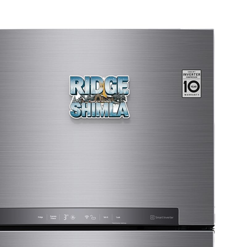 Image of Ridge Fridge Magnets, Glossy Finish, Stylish Magnet for Fridge, Wardrobe & Metal Surfaces