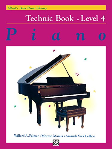 Alfred's Basic Piano Library, Technic Book 4: Learn How to Play Piano with this Esteemed Method (English Edition)