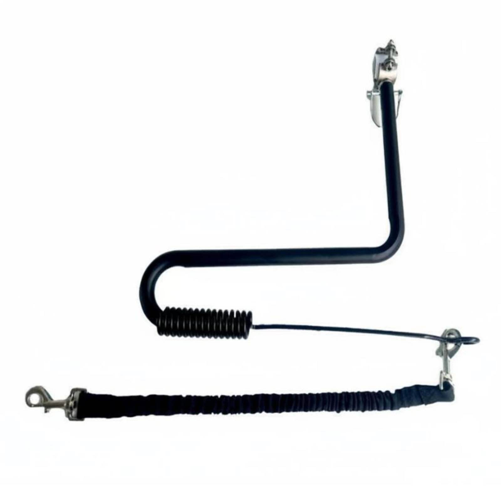 Bike Towing Rope Correa para Bicicleta Correa de Perro Accesorio de Ciclismo Correa Antitirones Metal Que Reduce Tirones y Mantiene Distancia de la