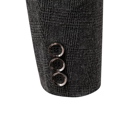 Men's One Button Blazer Casual Solid Color Wedding Suit Jackets Slim Fit Lightweight Sport Coats Formal Blazers4