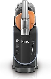Ninja SLUSHi Frozen Drinks Maker, Create Slush, Frozen Cocktails, Frappé, Milkshakes & Frozen Juice, No Ice or Preperation Needed, WhisperChill Technology, 1.9l Capacity, Blue & Grey FS301UK