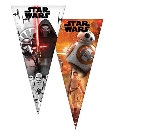 Star Wars- Bolsa cumpleaños, 20 x 40 cm (Verbetena 014000853)