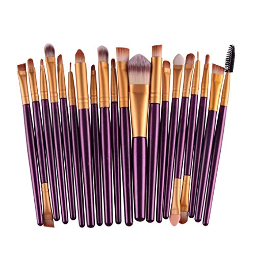 Susenstone20 pcs/set Makeup Brush Set (Gold2)
