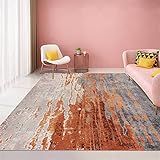 DSHUB Nordische Retro-Teppiche mit Abstrakter Kunst, Wohn- und Schlafzimmertrends, alte Fußmatten, stilvolle Teppiche für Hotelcafés, 40 x 60 cm
