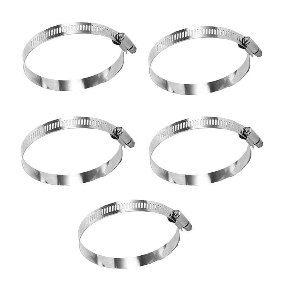 Colliers de serrage réglables en acier inoxydable 6-51 mm (1/4"-2") - Pour la maison, le jardin, l'automobile et la plomberie (500, 600 mm)
