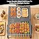 Doppelseitiger Holzkohlegrill Tragbarer, Tragbarer Holzkohlegrill Klappbarer, Doppe Grillfläche für Outdoor Barbeque, Kleiner für Grillen & Braten, für Outdoor Camping Picknick