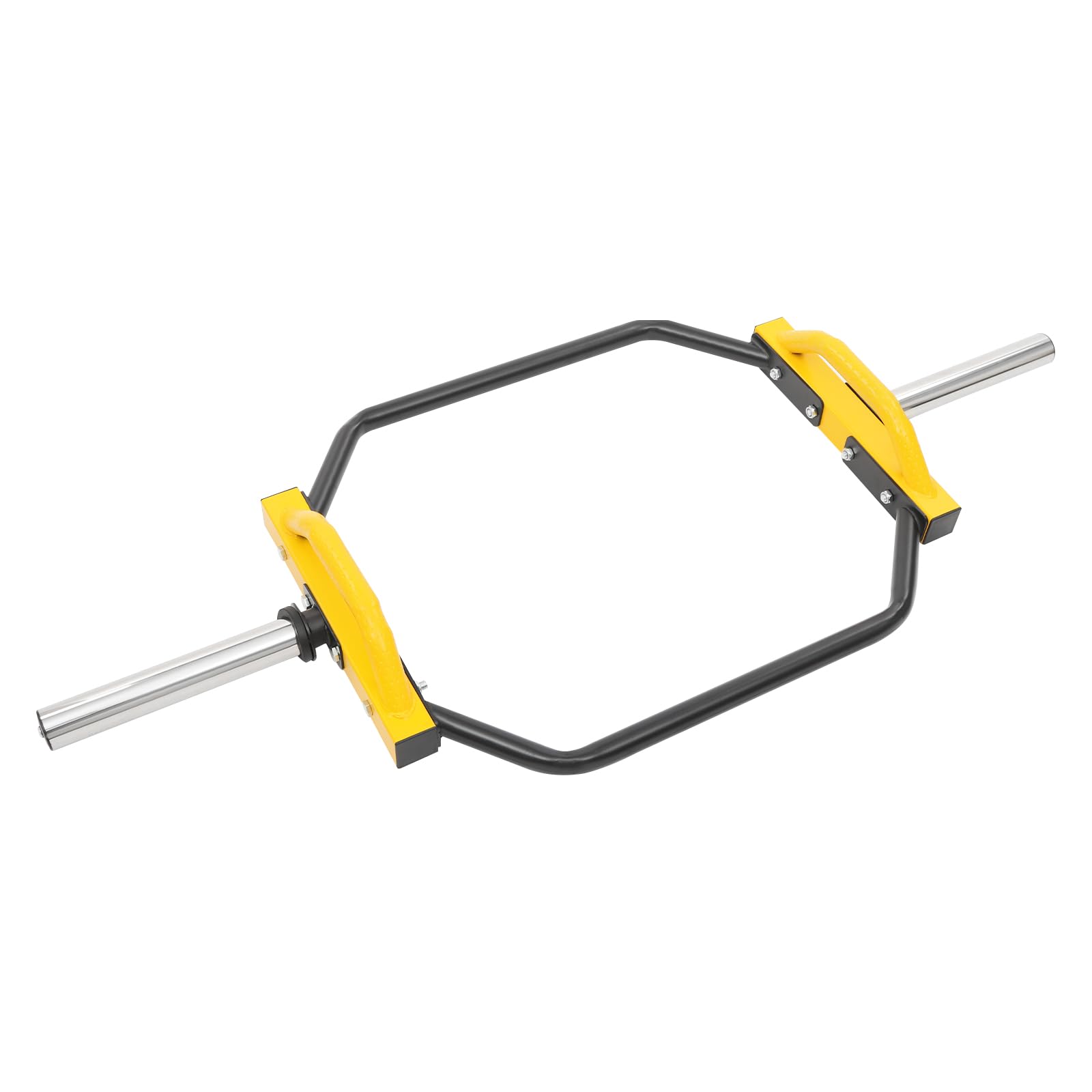 Hex Olympic Trap Bar, bilanciere bilanciere con 2 morsetti a molla, polsini esagonali fino a 150 kg, per palestra, casa, lavoro