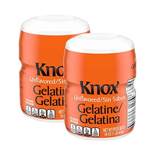 Knox Unflavored Gelatin - 1 lb - SET OF 2