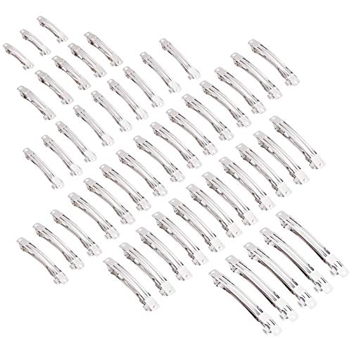 PH PandaHall 60pcs 6 Sizes Blank French Barrette Hair Clip Rectangle Barrette Snap Hair Alligator Clips Hairbow Accessory for Hair Care, Arts & Crafts Projects (1.5”, 2”, 2.3”, 2.6”, 3”, 3.8”)