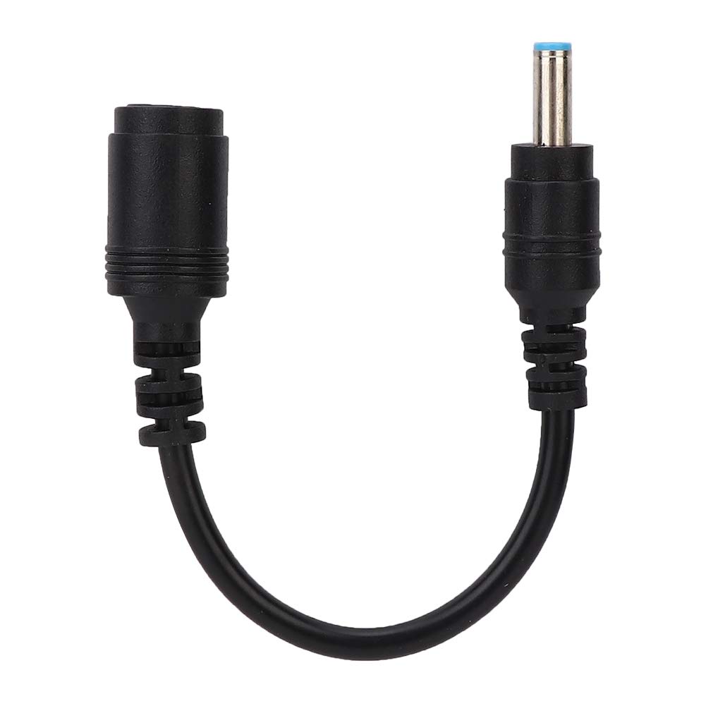 KIMISS Adattatore di Conversione 7.4 x 5.0 mm Femmina a 4.5 x 3.0 mm Maschio per HP/Dell - Cavo da 15 cm di Lunghezza