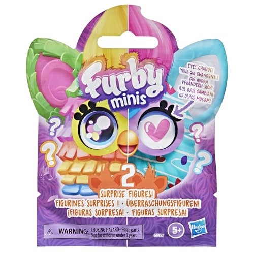 Furby Minis, Pack Doble de Juguetes Sorpresa