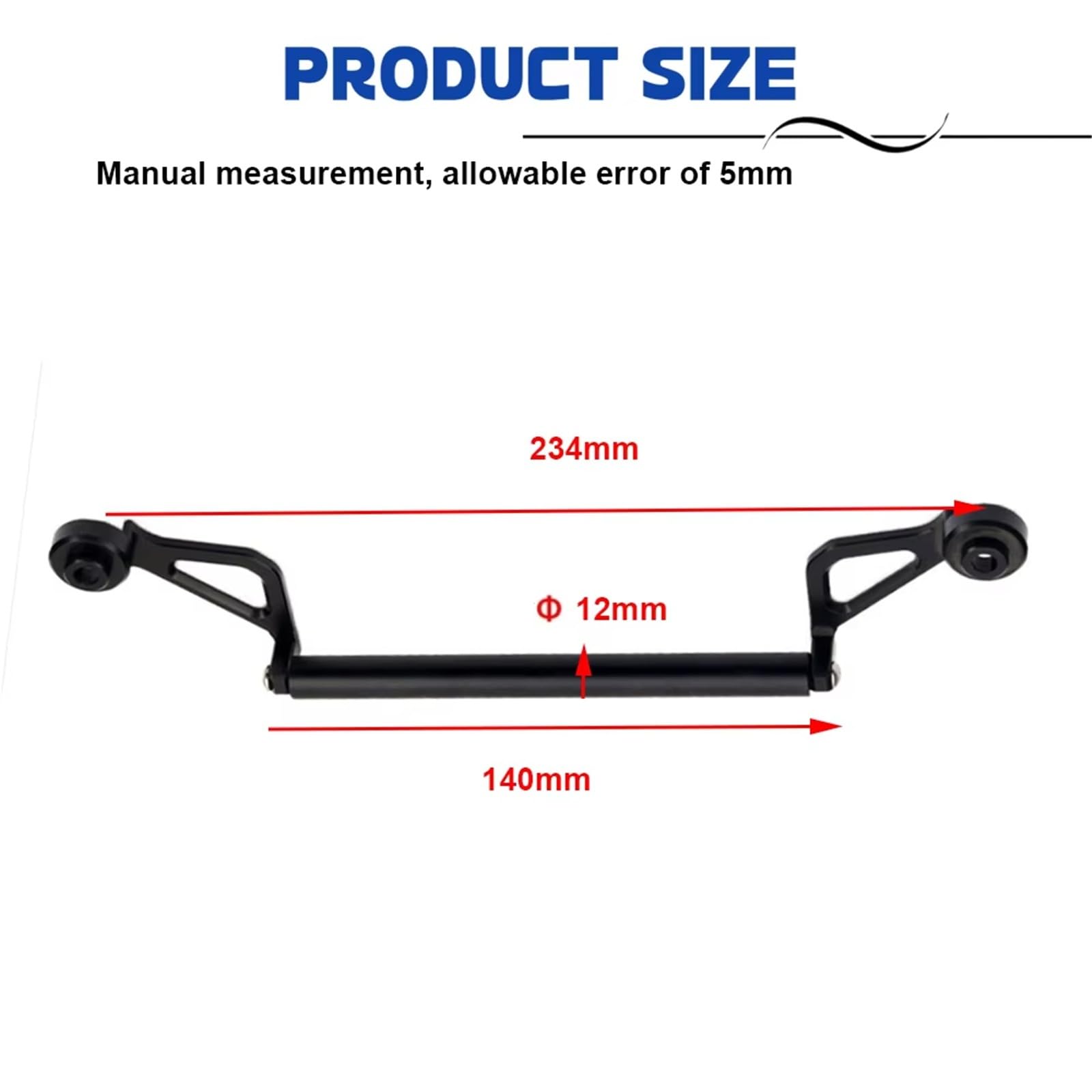 Support Téléphone Moto Navigation GPS D'extension Barre Transversale pour XMAX300 pour Xmax 125 250 300 2017-2021 2022 Support Téléphone Moto