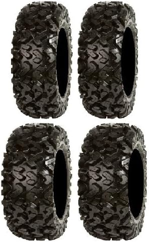 Full set of Sedona Rip Saw 25x8-12 and 25x10-12 ATV Tires (4)