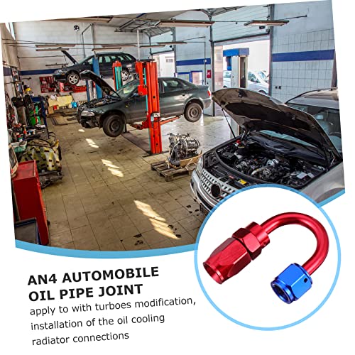 MUSISALY Conector De Mangueira 90 Tubo De Drenagem De Óleo De Carro Conector Rotativo De Resfriament