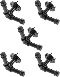 Sosoport 5 Sets skateboard stand wall mounted shelf small display shelf wall mounted shelves Iron skateboard shelf Skateboard holder Small skateboard shelf reusable skateboard shelf Storage