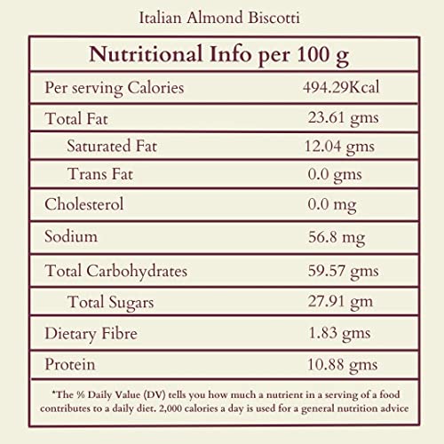Image of The Wise Combo of Baker Sea Salt Chocolate Chip Cookies 200 GM with Italian Almond Cookies 150 GM