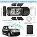 TINGLU Window Shades for Jeep Renegade 2015-2024 Accessories Car Side Full Windows Rear Triangular Windshield Sun Shade Sun UV Rays Privacy Protection for Camping Napping 8PCS