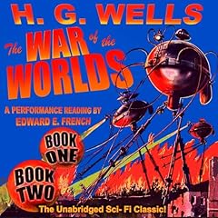 The War of the Worlds Book One and Two Audiolibro Por Herbert George Wells arte de portada