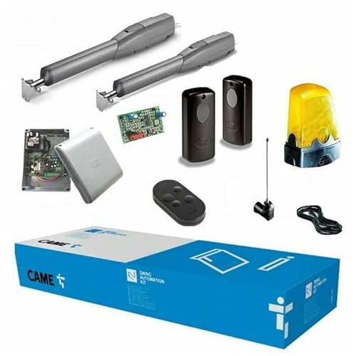 KIT AUTOMAZIONE CANCELLI 2 ANTE BATTENTI MAX 3MT E 400KG CAME KIT ATS 8K01MP-024