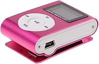 Vista 7 de MX-801 Mini USB Metal Clip Micro SD TF ranura para tarjeta LCD Pantalla Música Reproductor de MP3