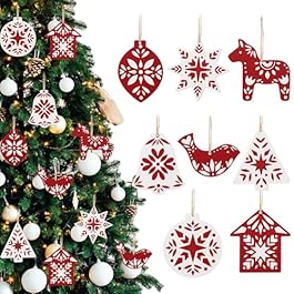 24 Pcs Scandinavian Folk...