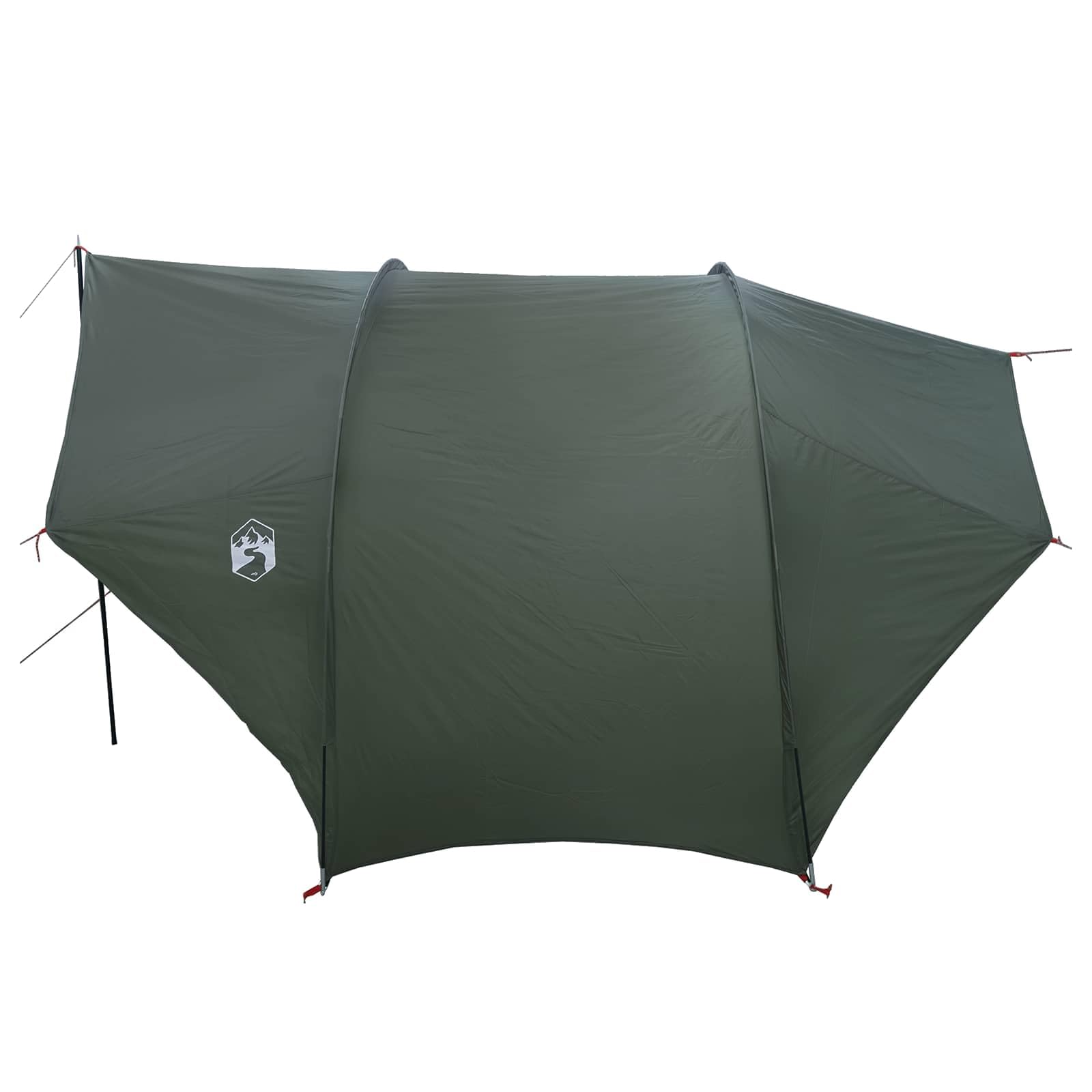 Heck-Awnings wodoodporna oliwkowa zieleń, 405 x 280 x 220 cm, poliester 185T z powłoką PU, włókno szklane i stal, ochrona przed promieniowaniem UV, lekka, na kemping, podróż, na zewnątrz