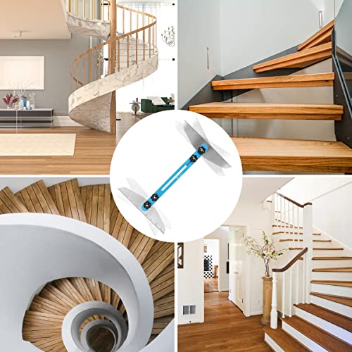 Stair Treads Gauge Template Tool Stair Jig Measuring Stair Tool, Shelf Scribe Tool for Stairs Risers Shelf and Cutting Drywall, 11.4In to 60.7In, Stair Tool Box 2 Stair Treads Gauge Template Tool Stair Jig Measuring Stair Tool, Shelf Scribe Tool for Stairs Risers Shelf and Cutting Drywall, 11.4In to 60.7In, Stair Tool Box - Image 2