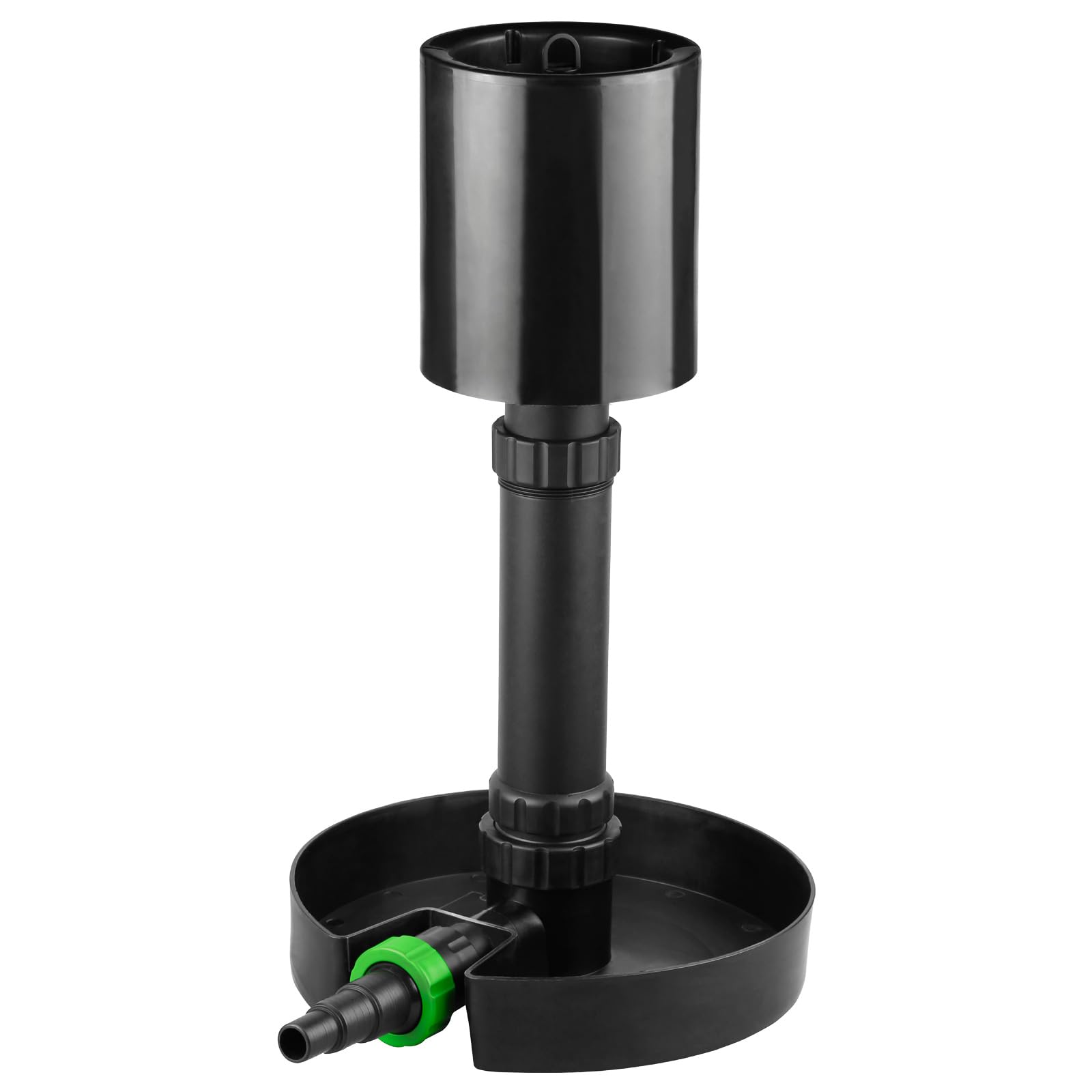Wagner Green SK-40 Standskimmer für Teiche bis 40 m² – 8.000–16.000 l/h – Oberflächenskimmer gegen Blätter & Schmutz – Höhenverstellbar für Gartenteich