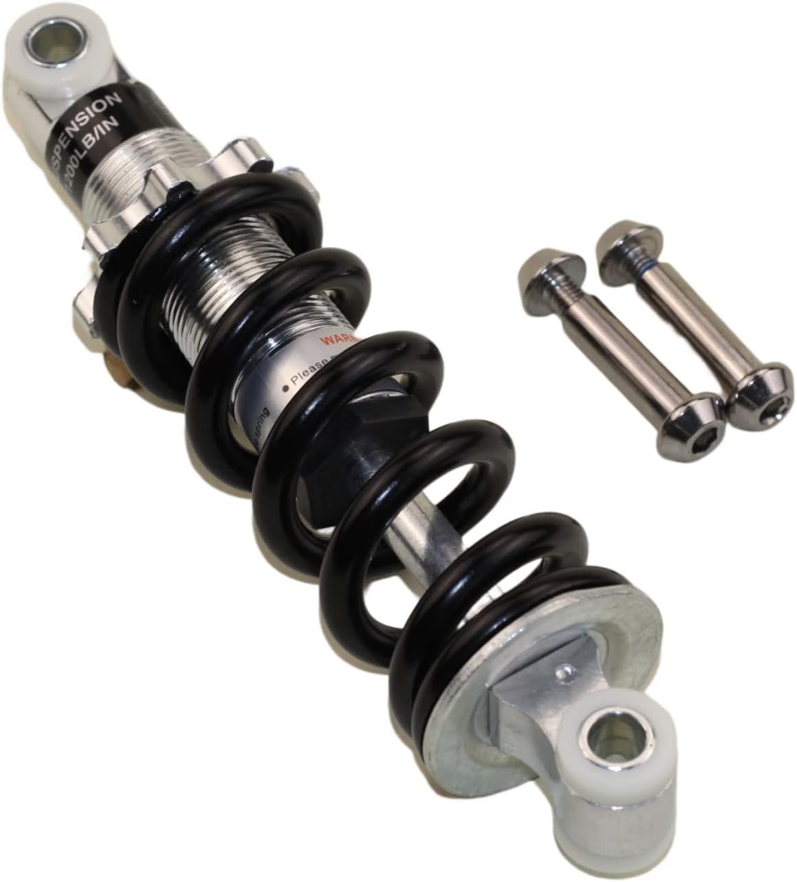 Rear Shock Suspension Spring, 170MM/750LB, Aluminum, Steel + Aluminum Alloy, ATV, Dirt Bike, Go Kart, Mountain Scooter, Quad