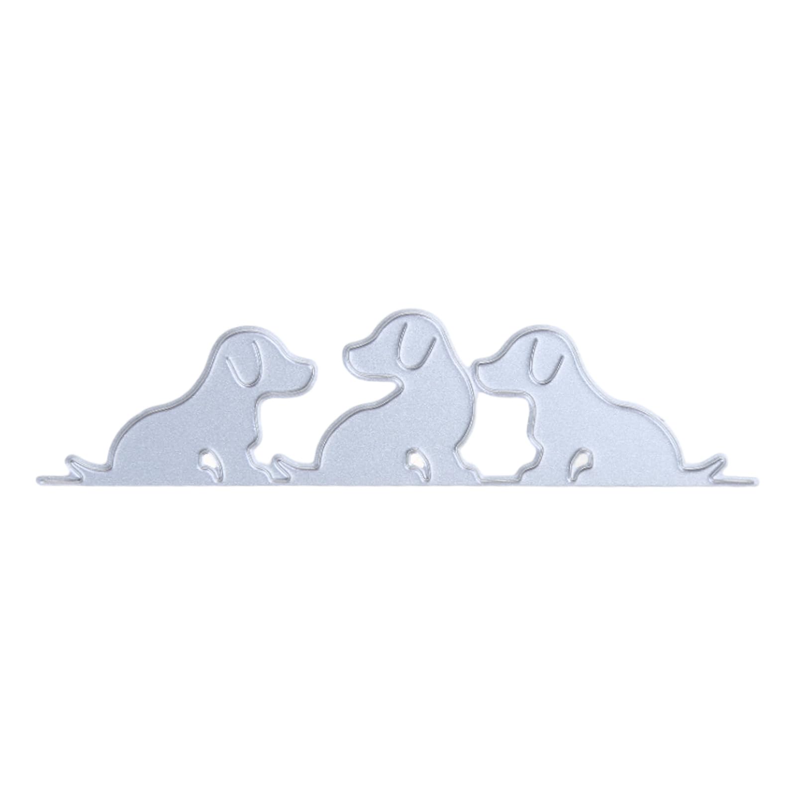 Maxtonser Dogs Metal Cutting Dies Stencil Scrapbooking Album Stamp Paper Card Embossing Decor Craft