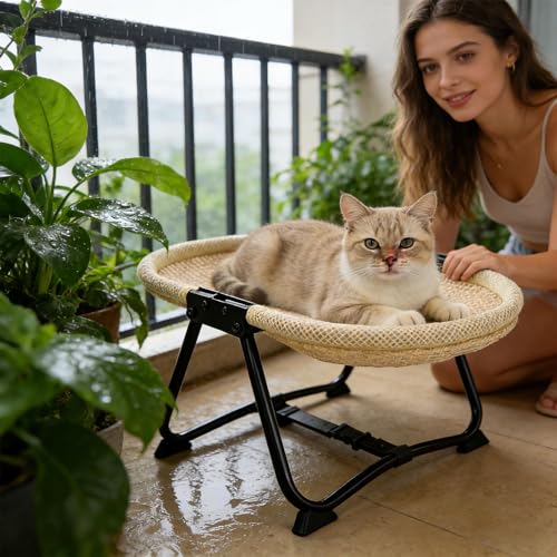 Lit surélevé pour chien accessoire de camping confortable