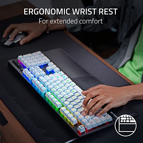 Image of Razer BlackWidow V3 Mechanical Gaming Keyboard: Green Mechanical Switches - Tactile & Clicky - Chroma RGB Lighting - UV-Coated ABS Keycaps - Programmable Macros - Roblox Edition
