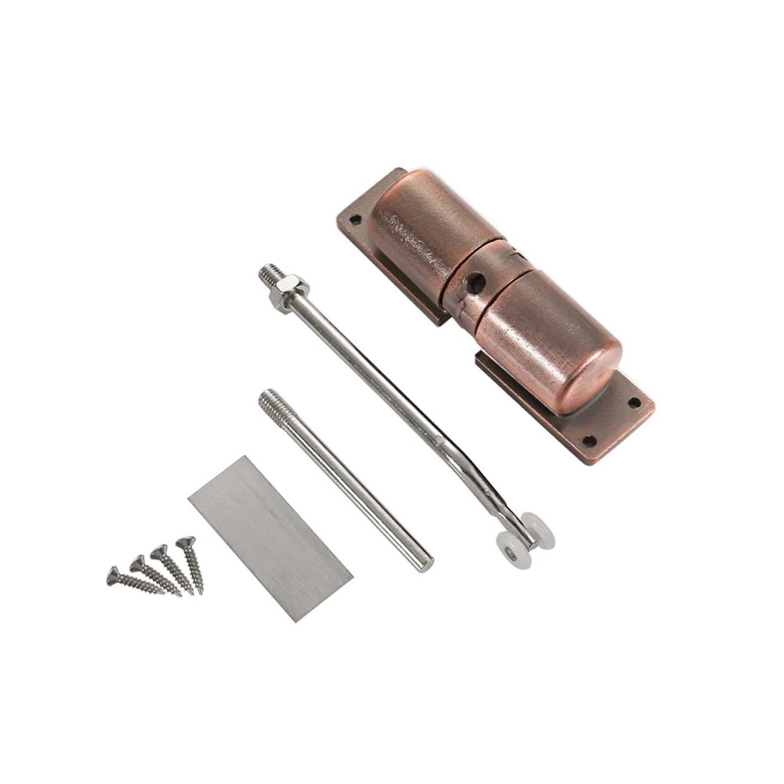 Forvexilla Brown Alloy Automatic Spring Door Closer Internal Spring Door Closers