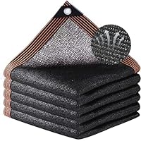 Schattierungsnetz Schattennetze Mit Ösen, 6 PIN Schattiernetz 80% Sonnenschutznetz Schattentuch Gewächshaus, Sonnennetz für Garten Outdoor Pergola Pflanze Carport Pool