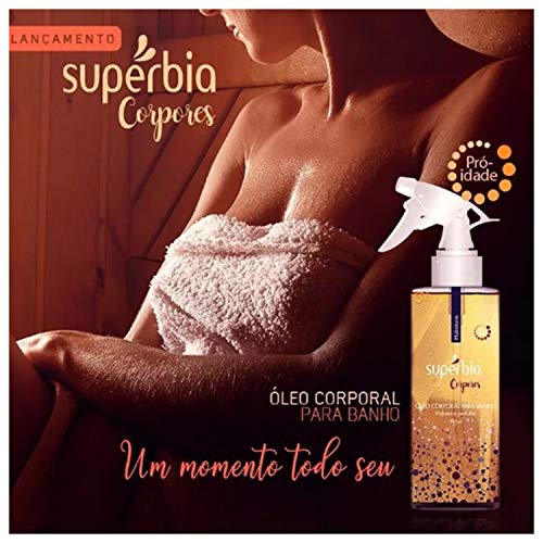 Óleo Hidratante Corporal para Banho Supérbia, Supérbia