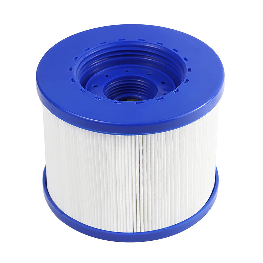 通用 Hot Tub Filter Cartridges,Replacement Filter Cartridge Compatible with Clever Spa,Aquaparx,Aqua Spa,Costway,All Seasons,GoPlus,Wido and others, Clarifier for Swimming Pool and Spa (1PC)