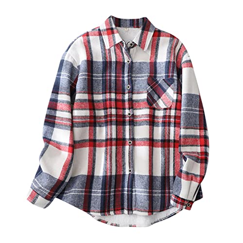 Flanellhemd Damen Warm