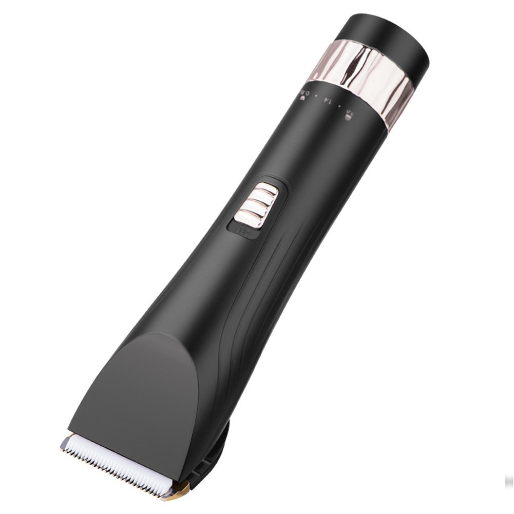 Cortapelos Protable Recortadores De Pelo De Barba Recargables Inalámbricos Profesionales Kits De Corte De Pelo Impermeables Con Cuchillas De Titanio Y Cerámica Para Hombres Y Bebés (Oro)