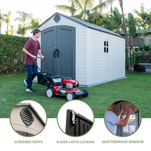 Lifetime 60395 Outdoor Storage Shed thumb #1