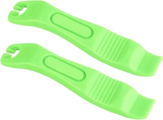 2pieces Bicycles Tire Levers Cycling Tyre Opener Breaker Portable Tire Removal Tool for Road or Mountain Bike Tires