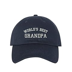 Navy (World's Best Grandpa Dad Hat)