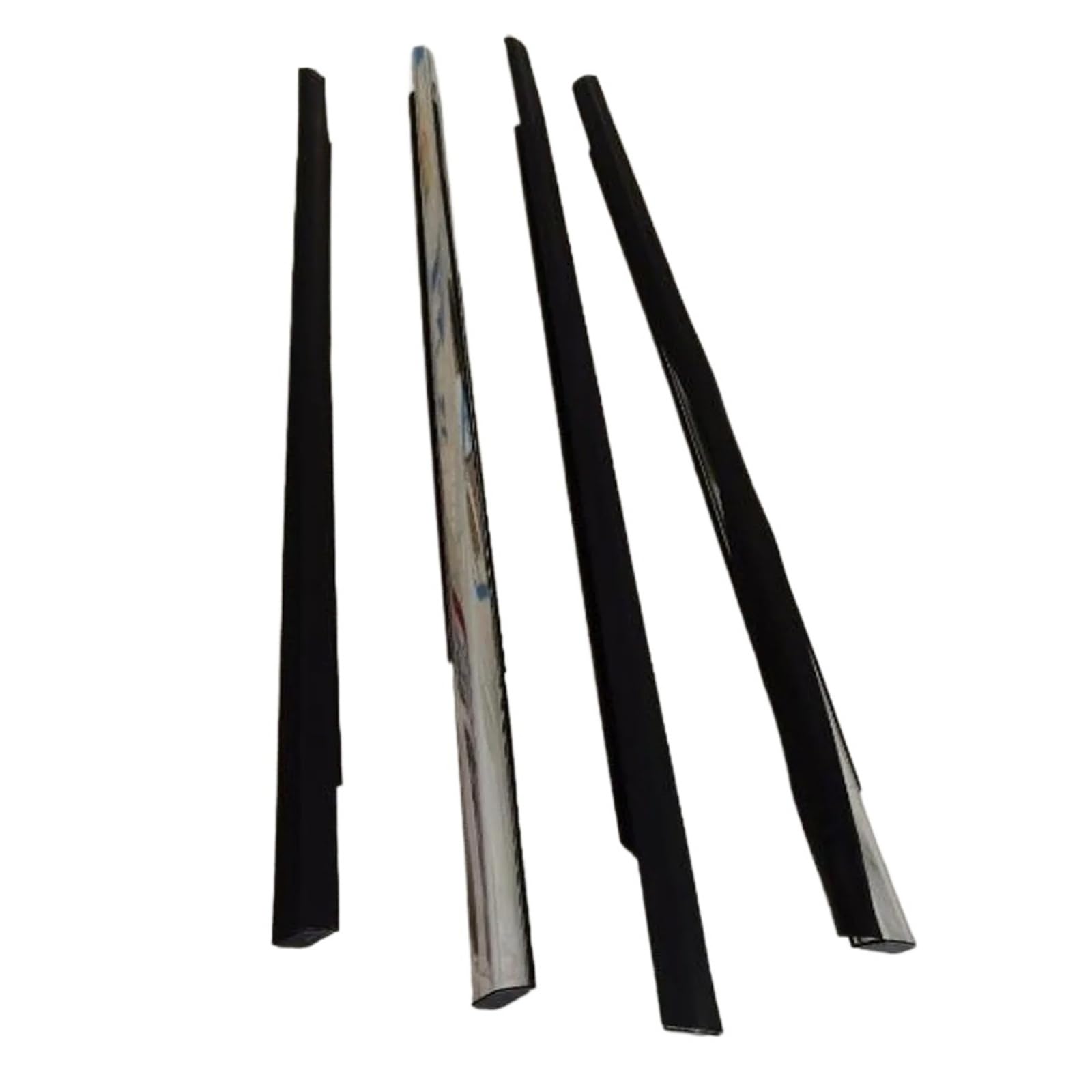 Uussup 2014 To 2018 Rubber Seal Weather Stripping 4Pcs/Set For Hyundai For Sonata 2014-2018 2011-2013 Exterior Auto Molding Car Window Weatherstrips Seal Belt