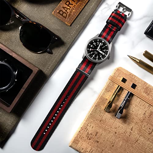 Image of BARTON Elite NATO Style Watch Strap - Seat Belt Nylon Watch Bands