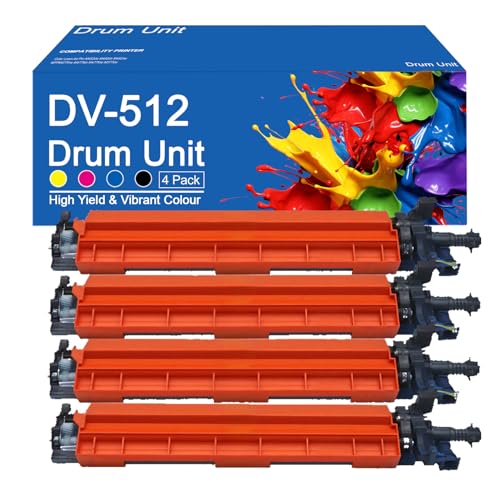DV-512 Developer Unit Compatible for Konica Minolta A2XN03D A2XN0KD A2XN0ED A2XN08D Developer Unit Work for Konica Minolta Bizhub C224 C224e C284 C284e C364 C364e C