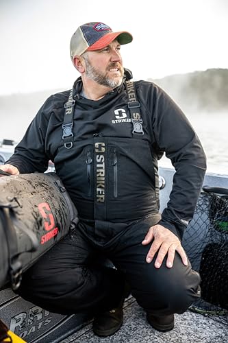 Striker Men’s Denali Insulated, Waterproof Fishing Rain Bib,4